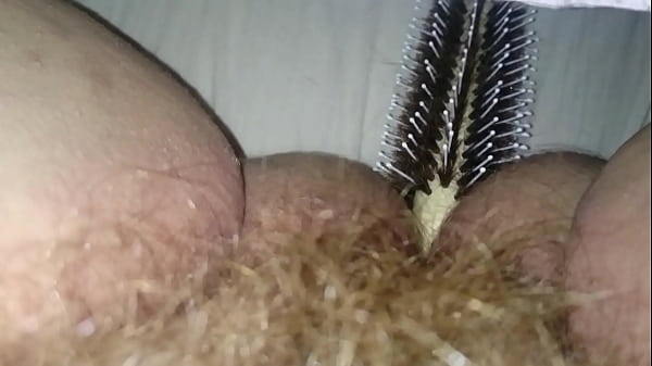 Banging My Wet Bushy Snatch And Cheeks