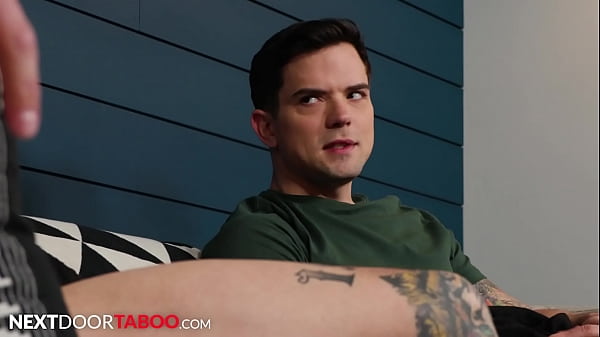 Tatted Stepbros Bang To Pass The Time - Brock Kniles, Dakota Payne - NextDoorTaboo