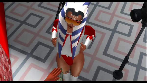 Ahsoka Tano Oversized Power Ranger Booty Banged