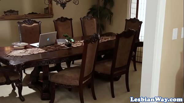 Stockinged Les Stepmom Facesitting On Goddess