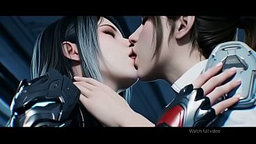 Dia X Hailey Lesbian Lip Play (The First Descendant /AI Generated)