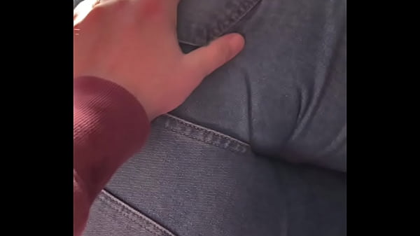 Huge Soft Cheeks Being Groped In Jeans