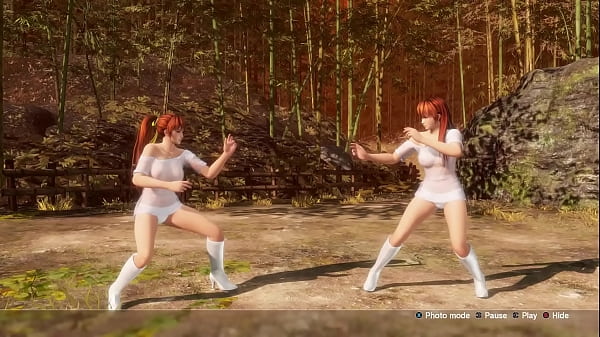 Kasumi And Phase-4 In Transparent Shirt No Bra | DOA6 Mod