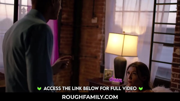 RoughFamily - Stepdaddy Punishing His Flirty Stepdaughter - Maya Woulfe, Ryan Mclane