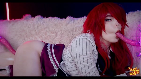 Issei Snatches Rias Having Sex With A Monster. DxD -