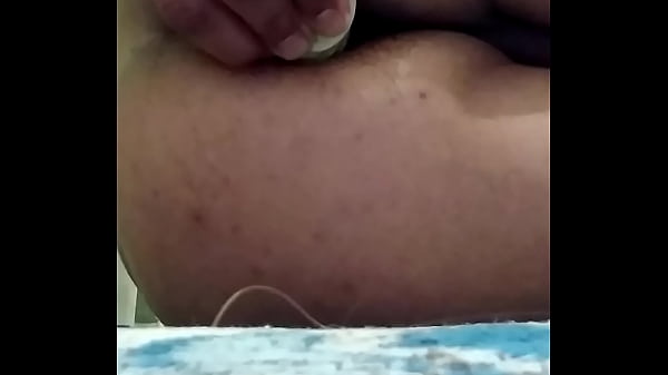 Guy Takes Banana Butt Sex Seed