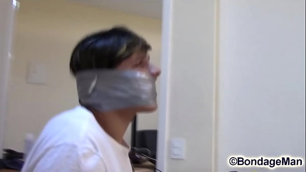 Axel Franco & Ric Vanucci Tapegagged All Night Full Movie FREE From BondageMan | Handgag, Noseplay And Duct Tape A Lot!