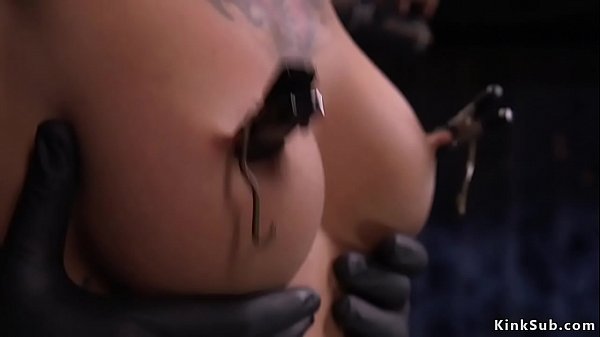 Massive Naturals Alt Fair-haired Vixen In Device Tie-up