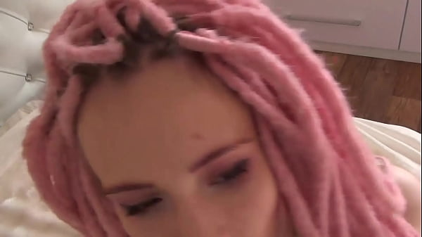 Charming Chick With Dreadlocks Licks & Rails