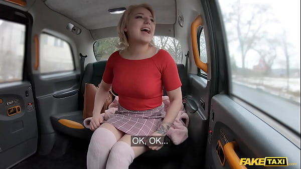 Fake Taxi Blonde Gets Her Boobs And Cheeks Out Before Getting Plowed For A Faster Ride