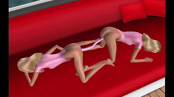 Twins Golden-haired Lesbians