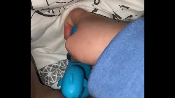 Hotwife Drills Her Tiny Cunt With Dolphin Vibrator