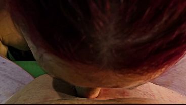 She Worships The Sperm Out Of His Nuts As He Erupts And Impregnates Herself With The Cumblast