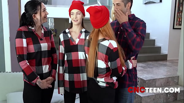 Embracing The Gift Of Step Family With Freeuse - Donnie Rock, Violet Spice, Serena Hill, Riley Jean