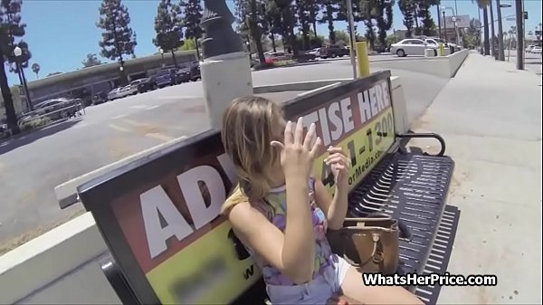 Money Talks Giant Melon Bombshell Slurps Dick Outdoors