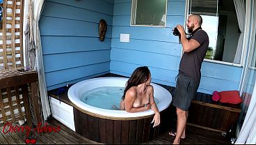 I Asked Him To Take Photos But I Actually Wanted To Fuck!!! Sex In The Bathtub - SOAK And UNDERWATER SCENES Full Video! - Cherry Adams