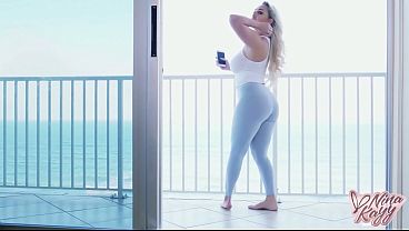 Jonathan Jordan Loves Nina Kayy's Busty Contours In Massage!