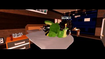 Follando Duro A Una Gran Cocodrilo Culona En Roblox
