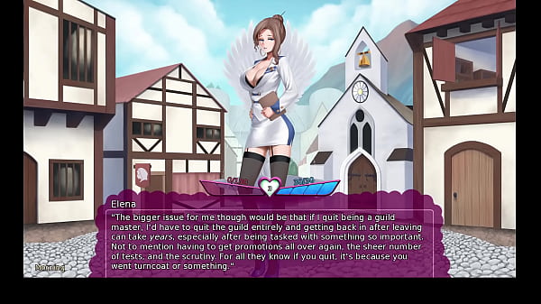 Monster Babe Dreams Part 1 - Adventurer Town. No Commentary.