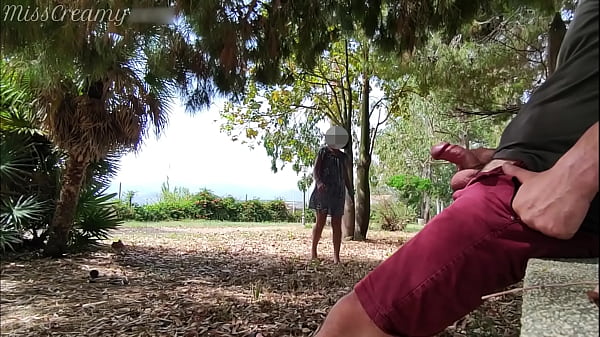 Rod Flaunt - I Pull Out My Cock In Front Of A Young Cutie In The Public Park And She Helps Me Cum - It's Exceptionally Risky - MissCreamy