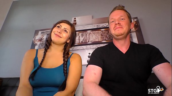 SEXTAPE GERMANY - German Raven-haired Gets Spooge On Titties In Hot Sex Tape Fuck