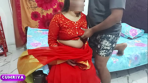Bhabi With Saree Red Sexy Neighbours Missus