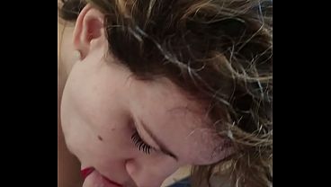 Smoke Shatter Ambush: Karla's Casual Chat Turns Into Drippy All-the-way POV Face Shot!