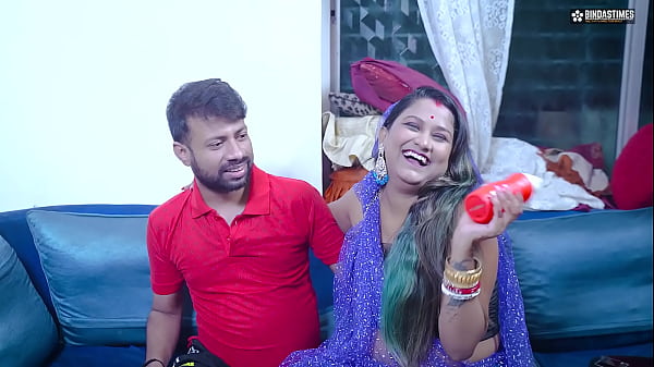Desi Indian Tharki Devar Hammers His Bhabhi Infront Of Her Gal Friend ( Full Movie In Hindi Audio )