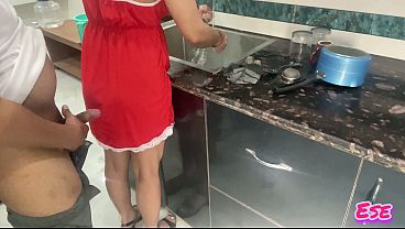 Bhabhi Ka Gussa Shaant Kiya Kitchen Mein Chudai Se..