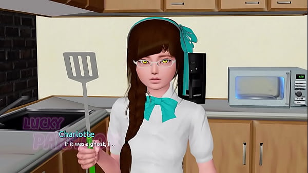 Charlotte Gets Needy At The Kitchen - Lucky Paradox