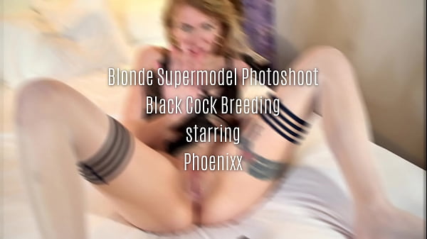 Golden-haired Supermodel Photoshoot Black Member Breeding 4k Short Trailer