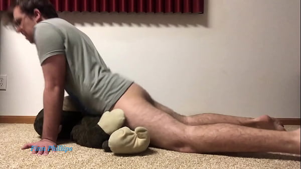 Soft Wanton Boy Humps His Stuffie