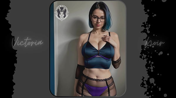 AI: Vibrant Blue Hair And Dark Glasses DOMINATRIX - Part 10 - Waifu Models #003