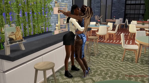 Lesbian Picks Up A Bartender And Rails Her Forceful In The Club