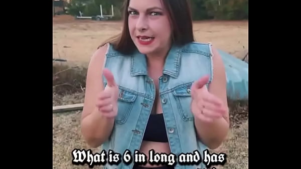 What Is 6 Inches Long And Has Two Nuts At The End Of It? ?#survey #comedy #fyp