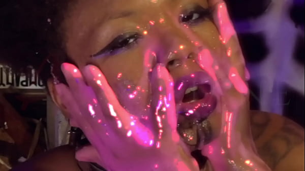 Sexy Slimy Dirty Ebony Butt Sex Wide Opening