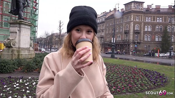 GERMAN SCOUT - SLENDER GAL CASEY PICK UP FOR SMASH AT STREET CASTING