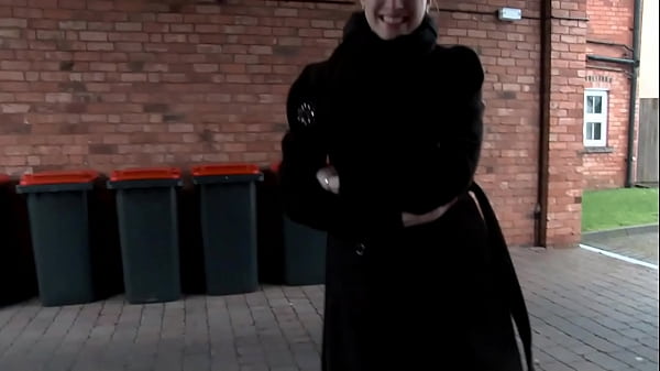 Aroused Chick Pisses In Leggings And Parades Her Titties In Public