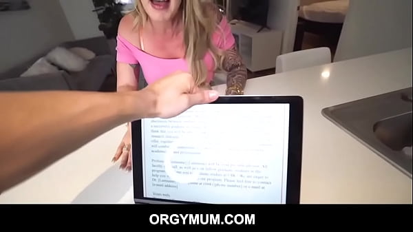 Massive Melons Stemilf Lolly Dames Rewards Johnny With A Mind Nursing Drooly Bj