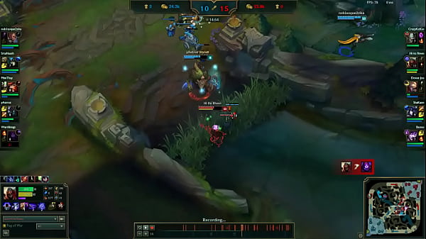 ZED COMENDO A GOSTOSA DA MISS FORTUNE SEM CAMISINHA