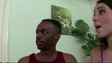 Ambushing The Dark-haired Fucking A Black Dude Made The Busty Mommy Want An Interracial Menage