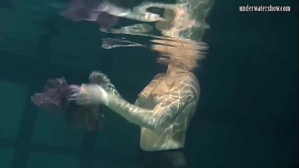 Lozhkova In See Through Shorts In The Pool