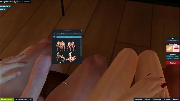 Met With Some Fellas I Met Online In Virtual 3D Sex Game - Cgisexgames.com
