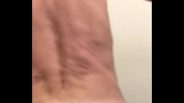 Slow Motion Muscle Roller Action Massage From Behind Undressed And In Light Blue Underwear