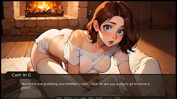 Farmer Kink [ OFF-LIMITS Hentai Game ] Ep.6 Caught STEP SIS Doing A Banana ORAL !