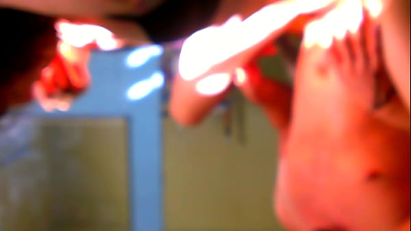 Horny Bitch Nails Hard