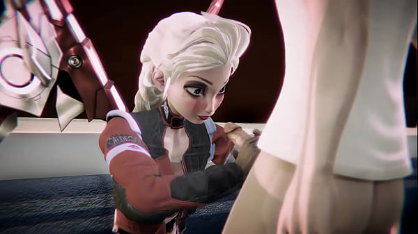Elsa Cyberpunk 2077 - Frozen Porn Crossover
