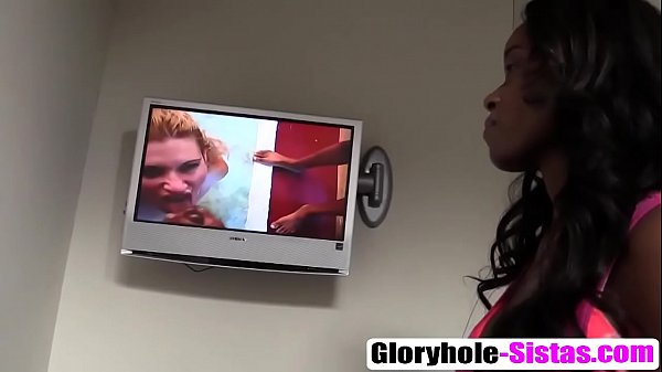 A Huge Breast Ebony Girl Jezabel Blows Massive White Boner In A Gloryhole Room
