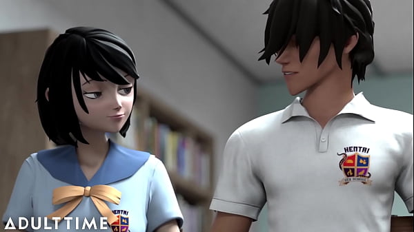 ADULT TIME - Hentai Sex University Prodigy Conquers Principal's Pussy For His Midterm Exam