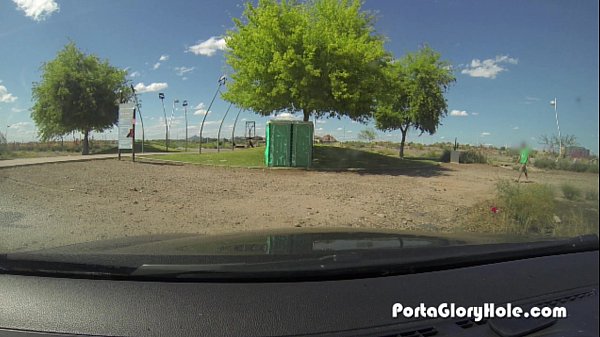 Porta Gloryhole 18 Yr Old Slurps Strangers Members